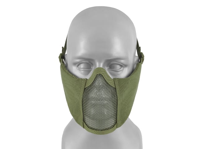 Maschera protettiva a rete low-profile oliva di 8FIELDS