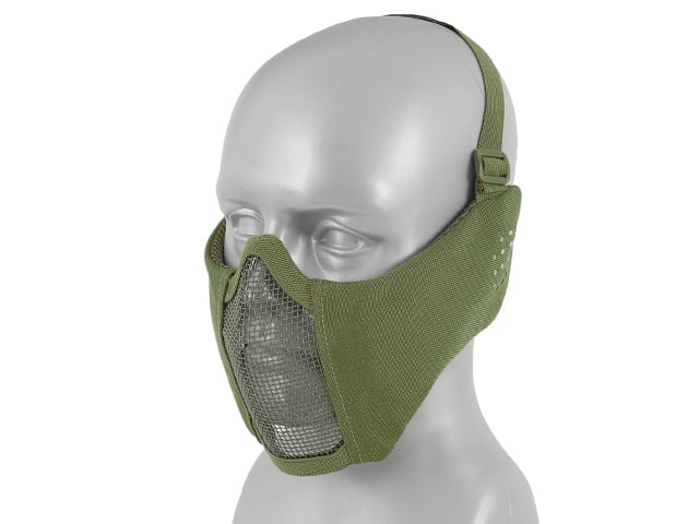 Maschera a rete low-profile con protezione guance e orecchie tipo A di 8FIELDS