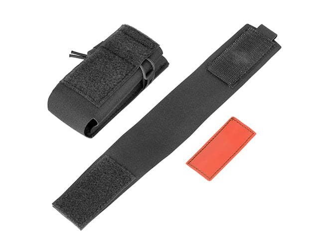 Pouch Porta-Laccio Emostatico Universale Laser Cut Tipo B nera di 8FIELDS