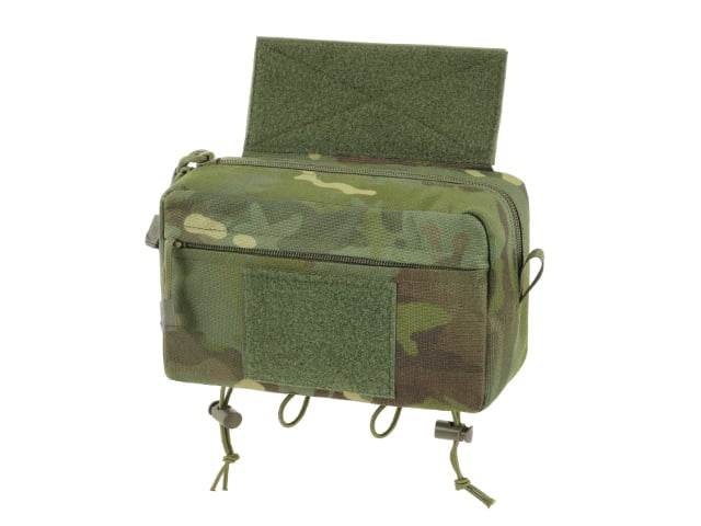 Tasca utility a due scomparti con pannello di montaggio Multicamo Tropic di 8FIELDS
