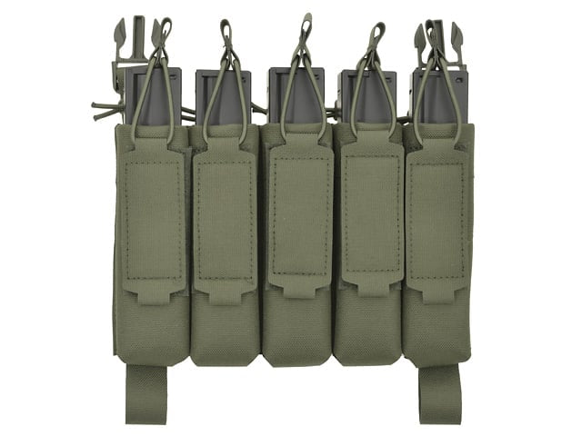 Tasca porta caricatori MP5 (5 posti) Buckle-Up Laser-Cut Ranger Green di 8FIELDS