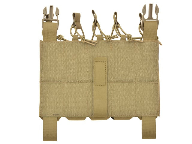 Tasca porta caricatori MP5 5 posti Buckle-Up Laser-Cut Tan di 8FIELDS
