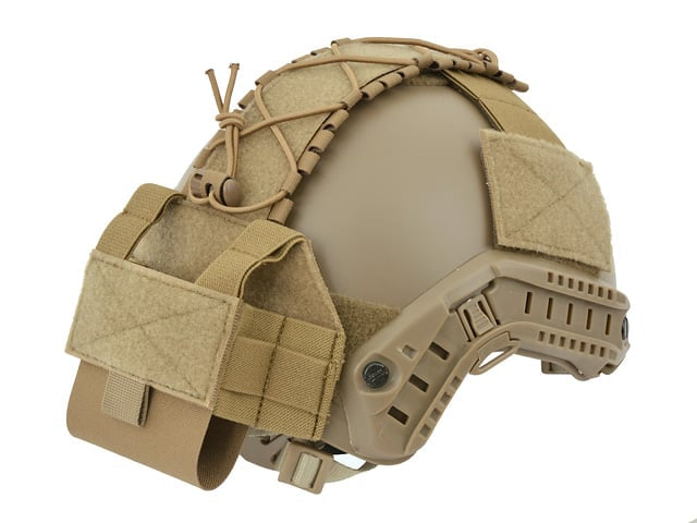 Tasca accessori per elmetto Laser-Cut - Tan di 8FIELDS