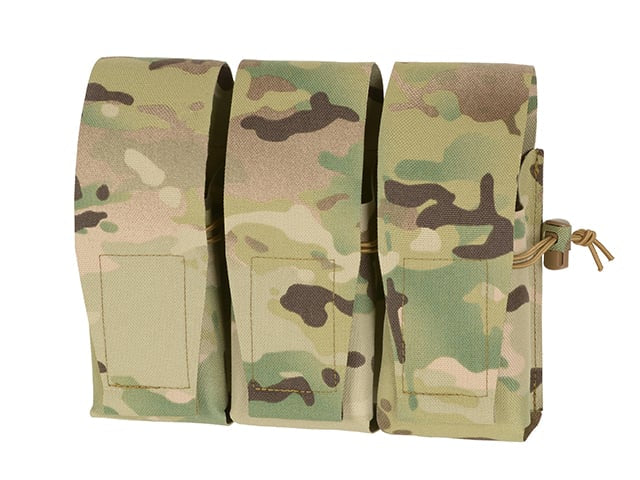 Tasca tripla per 6 caricatori AR15, taglio laser multicamo di 8FIELDS