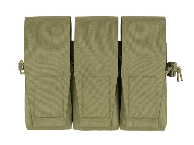 Tripla tasca porta caricatori AR15, taglio laser - Olive di 8FIELDS
