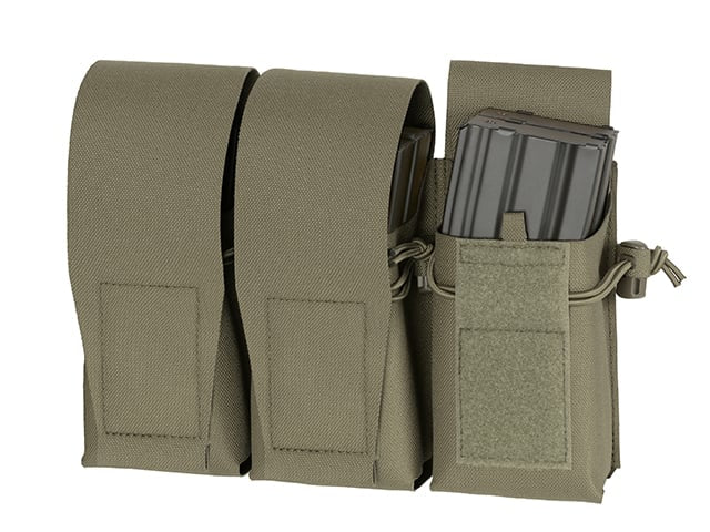 Tasca tripla porta caricatori AR15, taglio laser - Ranger Green di 8FIELDS