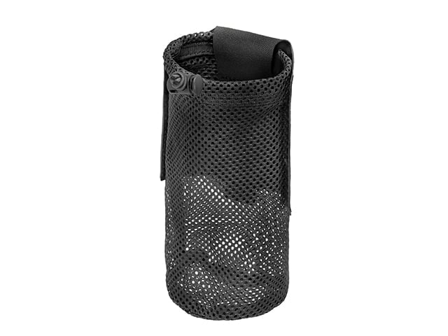 Tasca portaborraccia pieghevole Laser Cut nera di 8FIELDS