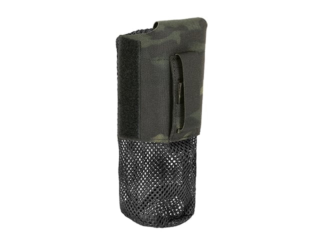 Tasca portaborraccia pieghevole Multicamo Black di 8FIELDS