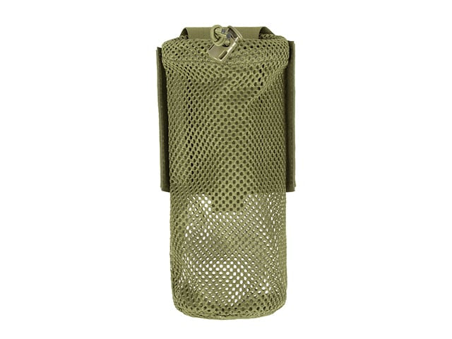 Pouch portaborraccia pieghevole Laser Cut verde oliva di 8FIELDS