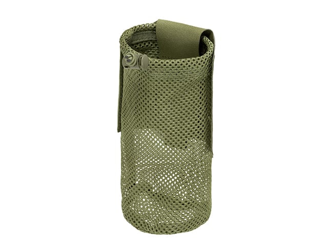 Pouch portaborraccia pieghevole Laser Cut verde oliva di 8FIELDS