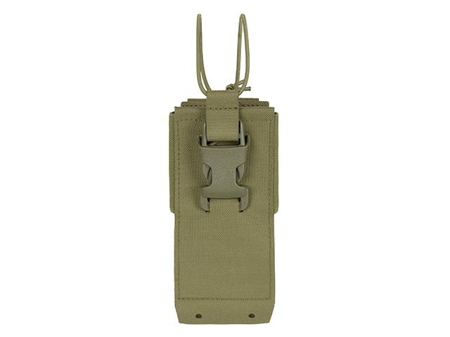 Tasca porta radio Open-Top Laser Cut oliva di 8FIELDS
