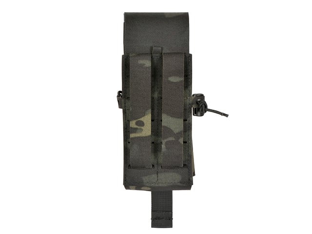 Tasca porta granata M18 / bottiglia 0.5L MOLLE Taglio Laser Multicamo Nero di 8FIELDS