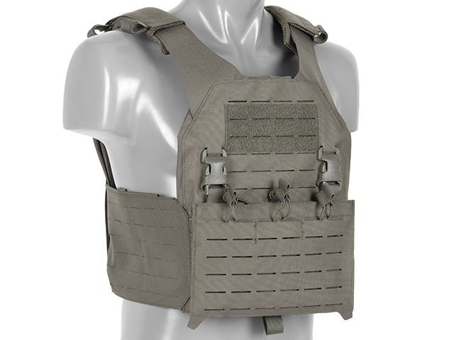 Plate Carrier QRF Laser-Cut con tasca AR/AK - Ranger Green di 8FIELDS