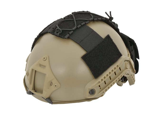 Tasca accessoria per casco con taglio laser nera di 8FIELDS
