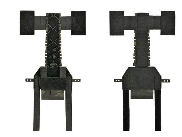 Tasca porta accessori per elmetto Laser-Cut Multicamo Black di 8FIELDS
