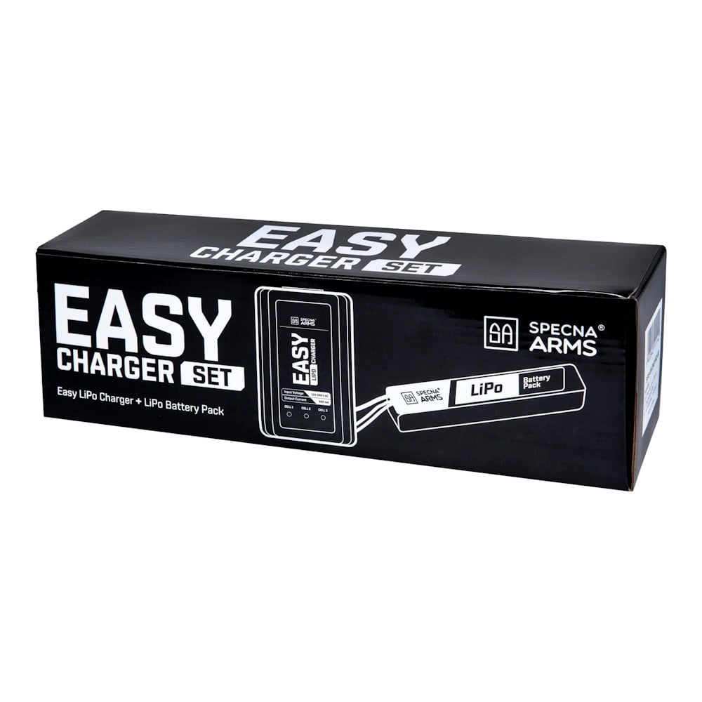 Set Batteria Li-Po 11.1V 1000mAh e Caricabatterie di SPECNA ARMS