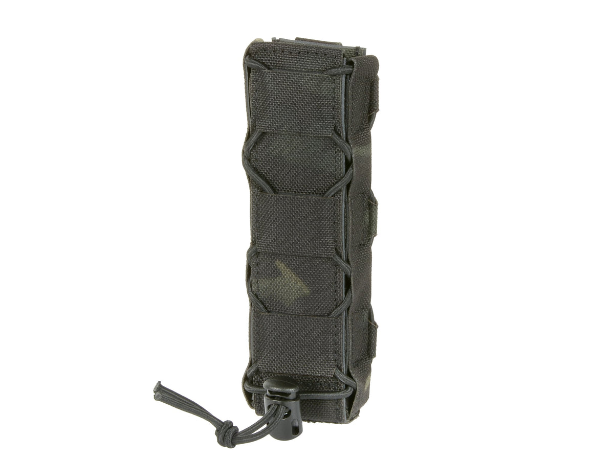 Tasca singola TACO per caricatori MP5/MP7, taglio laser - Multicamo Black di 8FIELDS