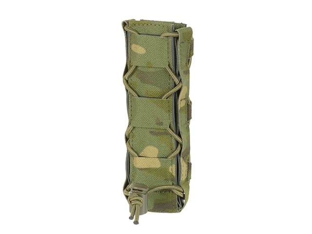Tasca singola TACO per caricatori MP5/MP7, taglio laser - Multicamo Tropic di 8FIELDS