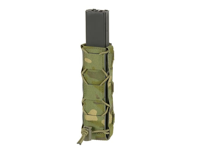 Tasca singola TACO per caricatori MP5/MP7, taglio laser - Multicamo Tropic di 8FIELDS