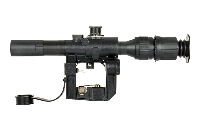 Ottica tipo PSO-1 4x24 per SVD/SVU di S&T