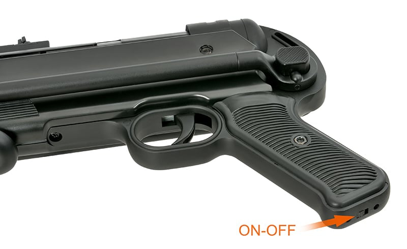 Replica AEG MP40 Full Metal Nera/Ossidato di AGM