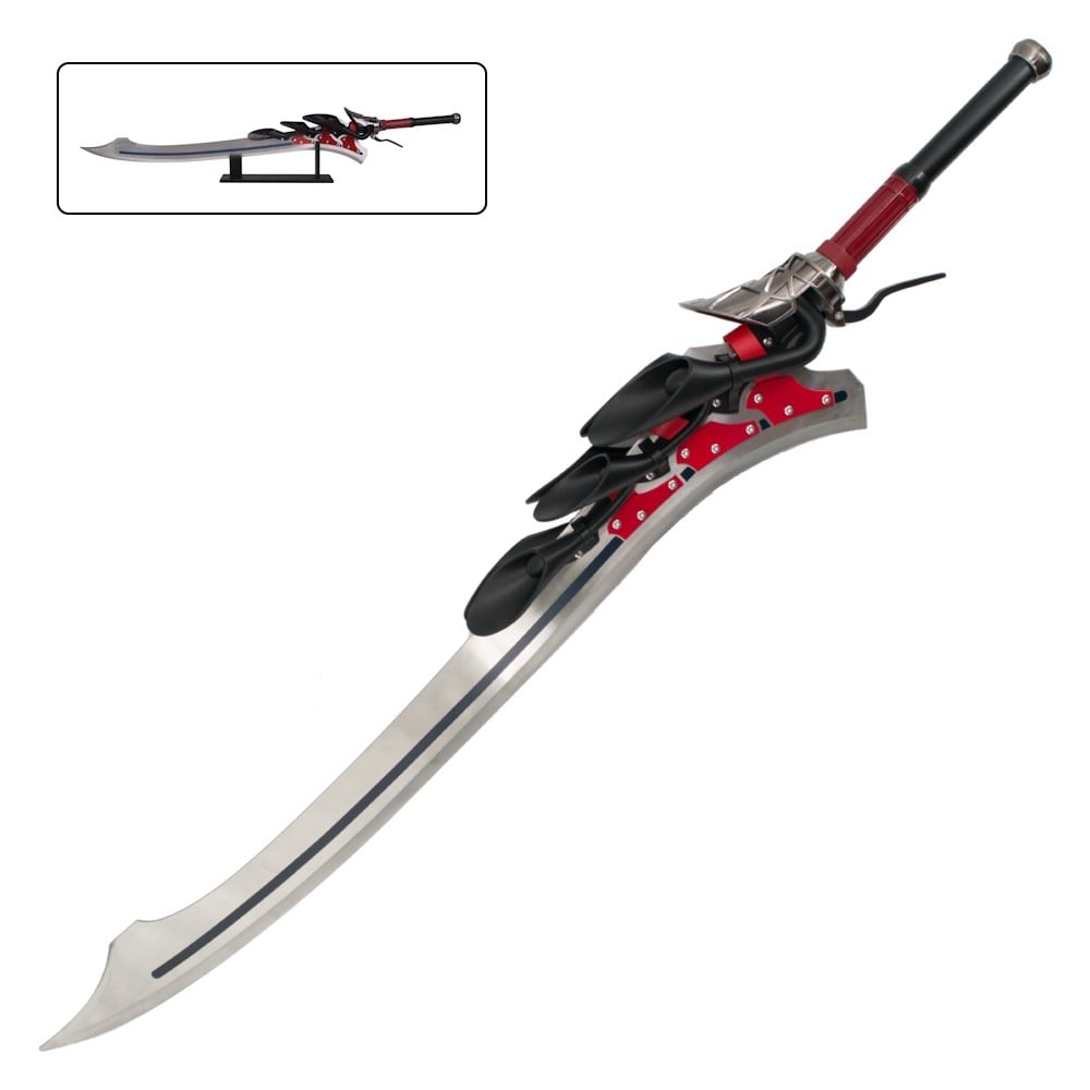 Spada ornamentale ispirata a Red Queen di Nero - Devil May Cry