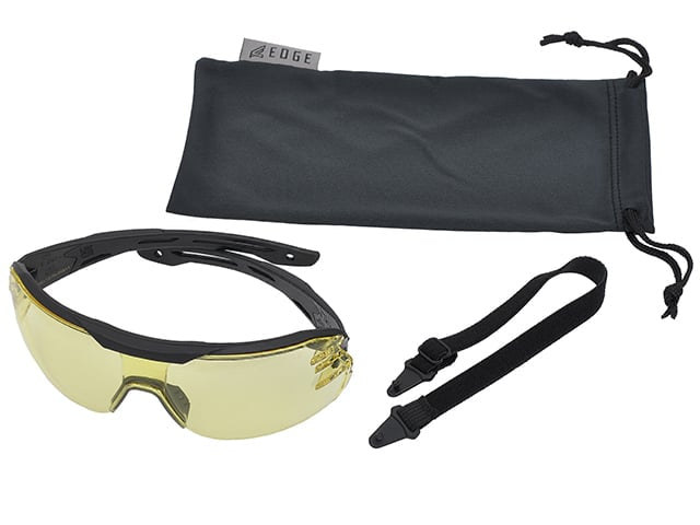 Occhiali Kabru Vapor Shield Anti-Fog Giallo di EDGE TACTICAL