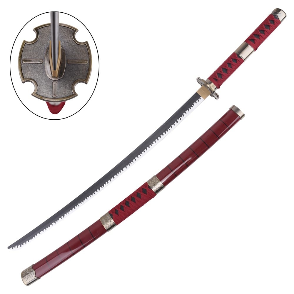 Katana ornamentale in plastica Sandai Kitetsu di Roronoa Zoro