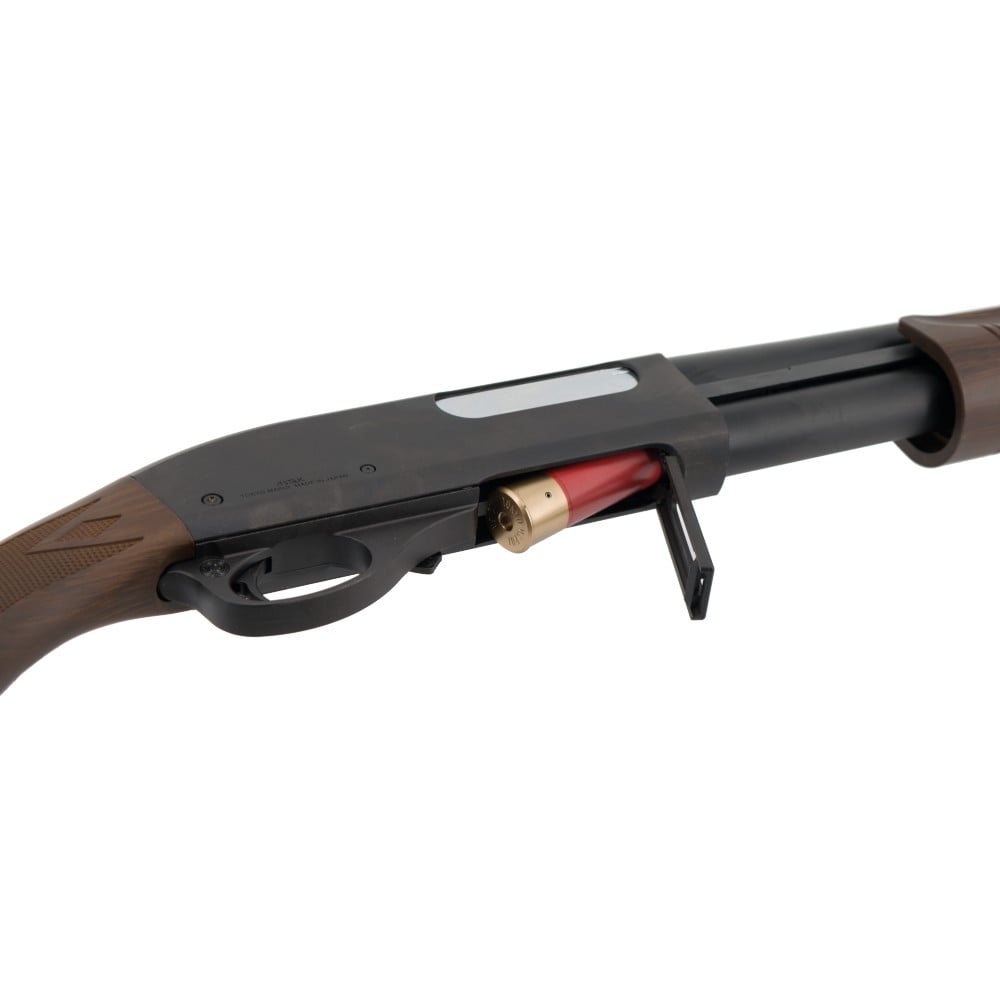 Fucile a pompa a gas M870 Tokyo Marui, finto legno e nero
