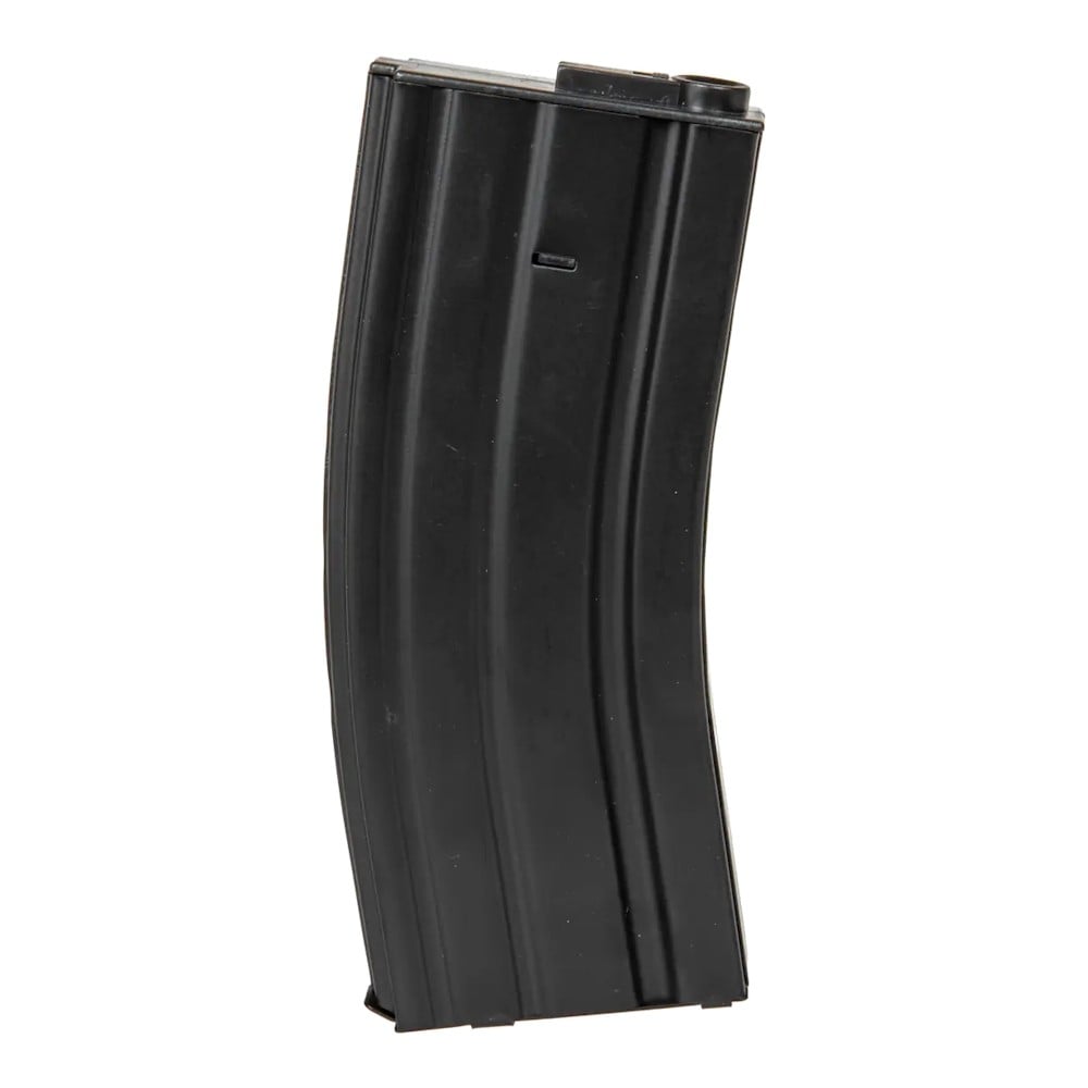Caricatore Mid-Cap in metallo 120 colpi per M4/M16 nero di SPECNA ARMS